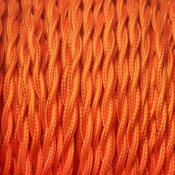 Câble luminaire torsadé Orange