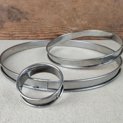 Cercle à tarte en inox