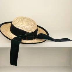Chapeau breton paille