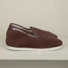 Chaussons Charentaises croute de cuir