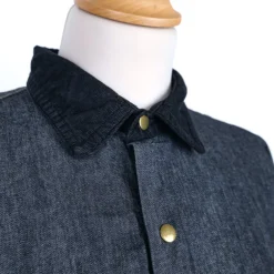 Chemise en jean et velours côtelé