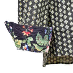 Chemise provençale à bordures fleuries