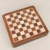 Échiquier à tiroir en bois