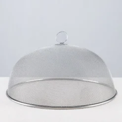 Cloche alimentaire ajourée inox