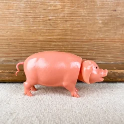 Cochon qui hoche la tête