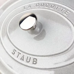 Cocotte en fonte ovale truffe blanche