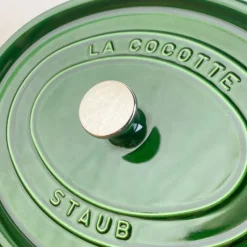 Cocotte en fonte Vert Basilic