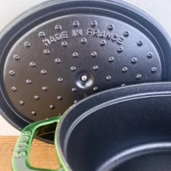 Cocotte en fonte Vert Basilic