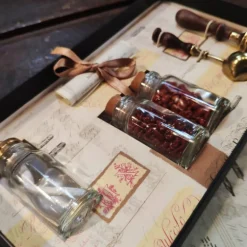 Coffret cadeau cires et sceau