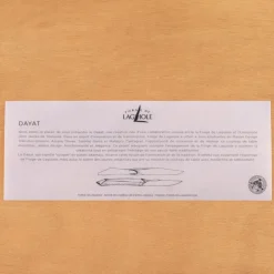 Coffret de 2 couteaux de table Dayat Laguiole