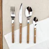 Coffret de 4 couverts de table bistrot