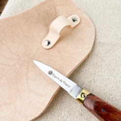 Coffret lancette à huître et protection cuir