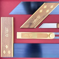 Coffret luxe 5 outils de menuiserie