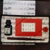 Coffret partition encre et plume