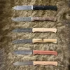 Coffret prestige de 6 couteaux Douk-Douk de table manche bois