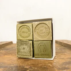 Coffret 4 savons de Marseille