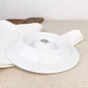 Coquetier ramasse-coque en porcelaine