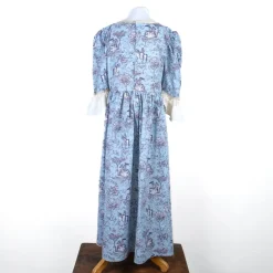 Costume de marquise en jouy bleu