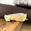 Couteau breloque Coursolle sujet en laiton