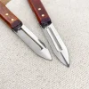 Couteau économe Nogent manche en bois
