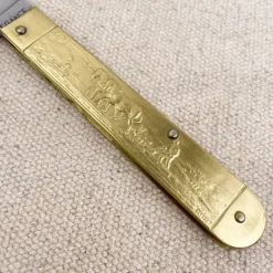 Couteau Coursolle laiton carbone Laboureur
