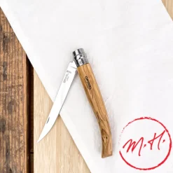 Couteau Effilé n°12 bois d'olivier Opinel