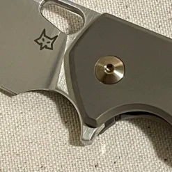 Couteau Fox Suru Titanium Bronze