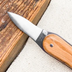 Couteau à huîtres bois d'olivier