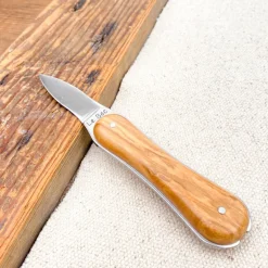 Couteau à huîtres bois d'olivier