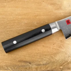 Couteau japonais Honesuki lame damas