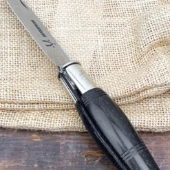 Couteau Nontron n°25 ébène manche sabot