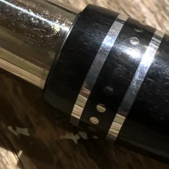 Couteau Nontron n°25 manche ébène/alu