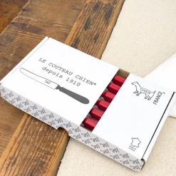 Couteaux chien rouge (x6)