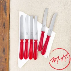 Couteaux chien rouge (x6)