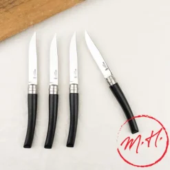 4 couteaux de table Opinel Chic manche ébène