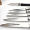 6 couteaux de table Sauveterre ébène
