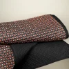 Couverture provençale treille noir 170 x 170 cm