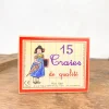 15 craies de qualité