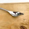 Cuillère plume en inox