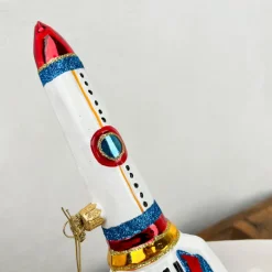 Décoration de noël Fusée