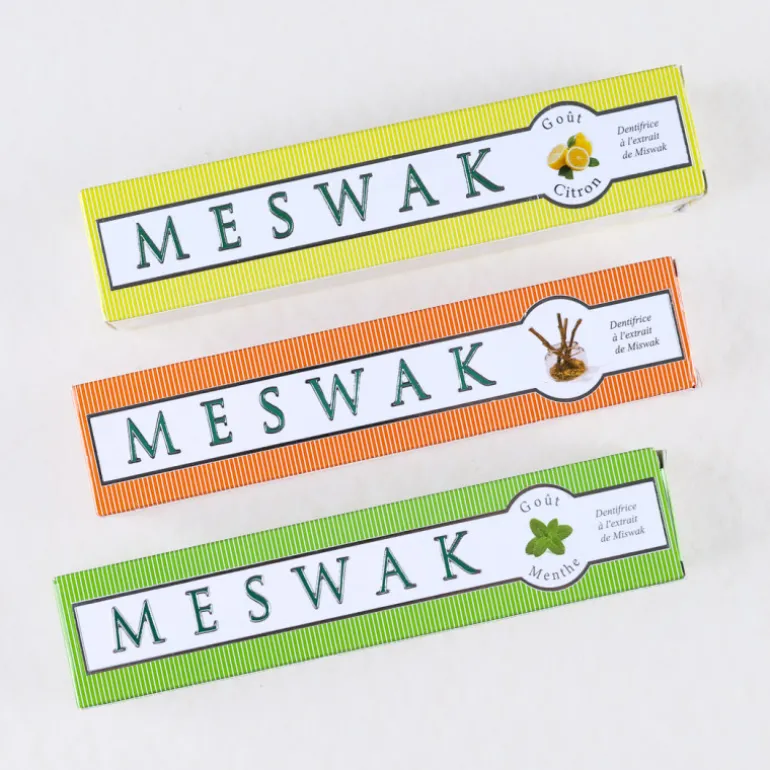 Dentifrice à l'extrait de Meswak