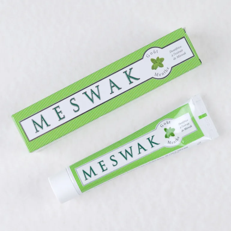 Dentifrice à l'extrait de Meswak