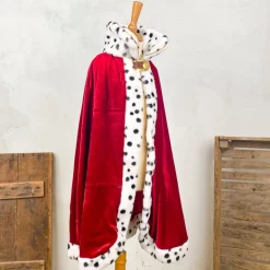 Déguisement cape royale rouge