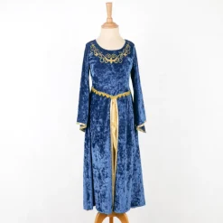 Déguisement robe Guenièvre bleue