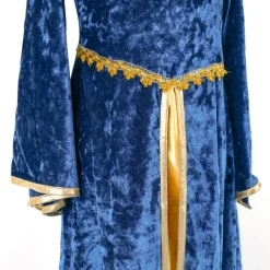 Déguisement robe Guenièvre bleue