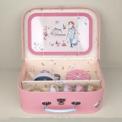 Dinette à thé dans sa valise