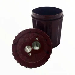Double taille-crayon bordeaux