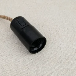 Douille E27 en bakelite avec interrupteur