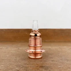 Douille E14 en métal double bague
