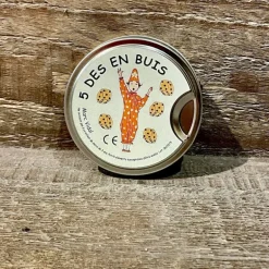 5 dés en buis